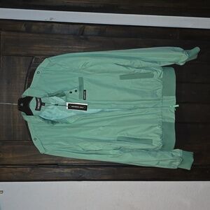 Members Only NWT Racer Lagoon Green Jacket Size M